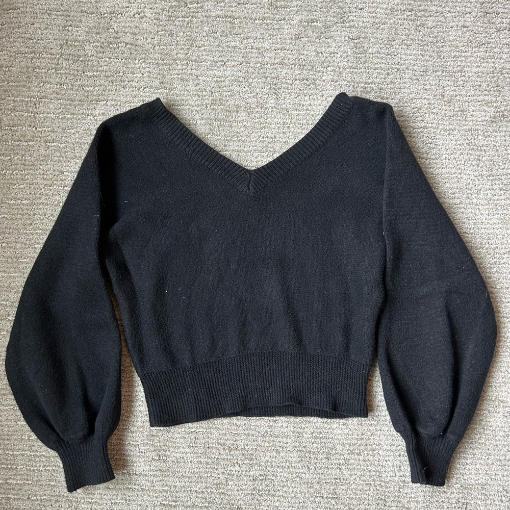 Black sweater